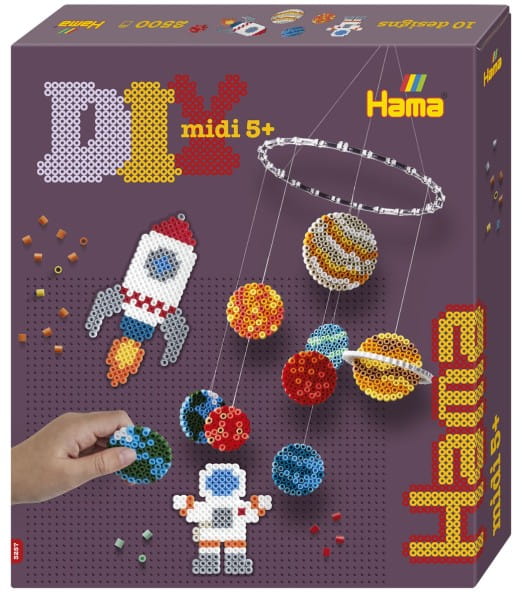 Hama Geschenkpackung Weltraum Midi-Bügelperlen