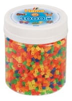 Hama Dose mit 3000 Midi-Bügelperlen Neon Mix 51