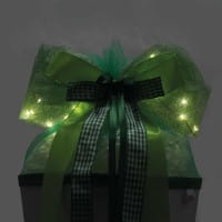 Roth LED-Schleife &quot;Green Lights&quot;, ca. 50x23cm,