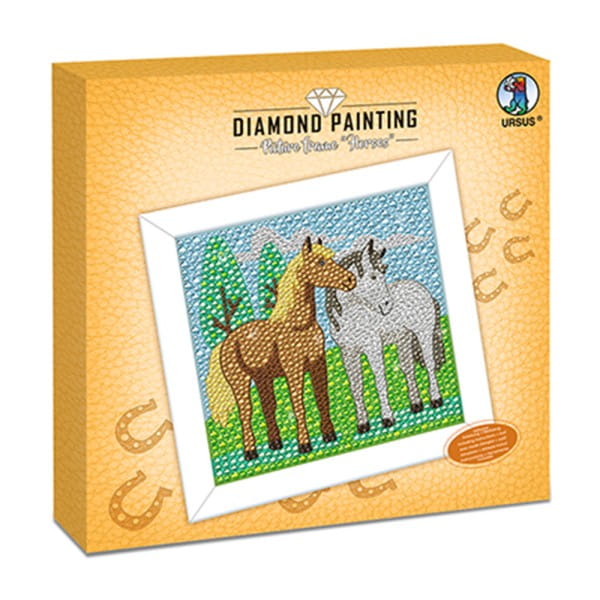 URSUS Diamond Painting Bilderrahmen Horses