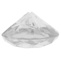 Tischkartenhalter Diamant transparent