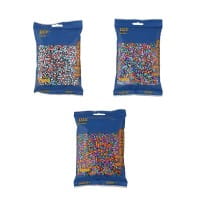 Hama Set mit 9.000 Midi-Bügelperlen Streifen