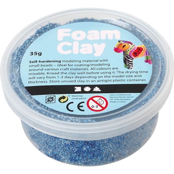Foam Clay Modelliermasse blau