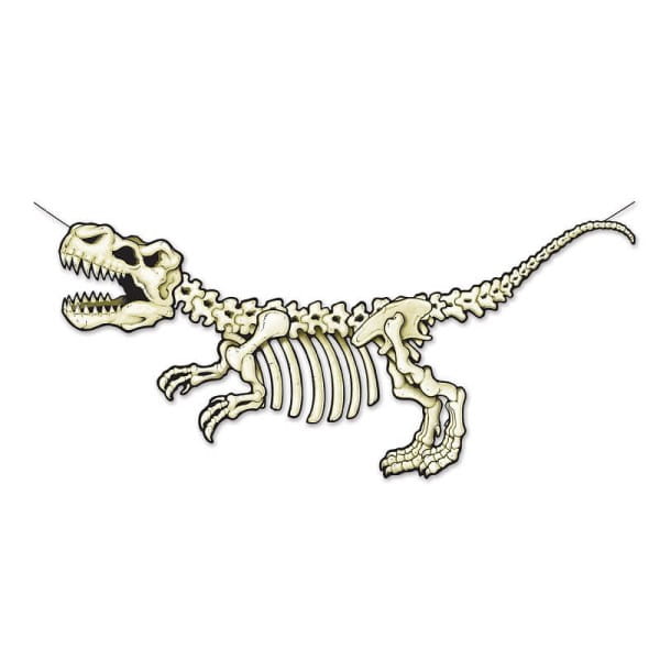 Dino-Skelett Girlande