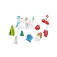 URSUS Papier Bastelset Winter Holidays