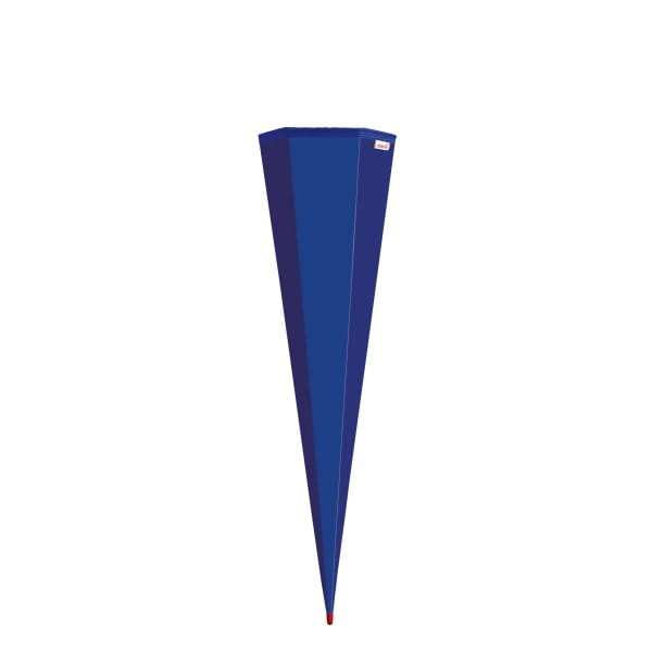 Roth Rohling ultramarinblau, 85cm, eckig, ohne Verschluss