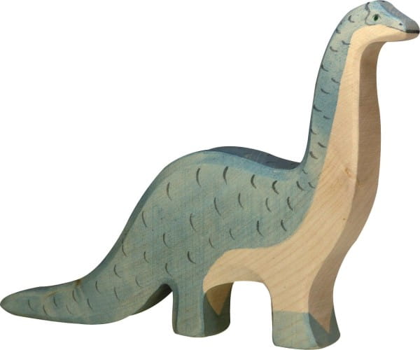 HOLZTIGER Brontosaurus aus Holz