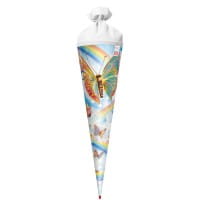Roth Motiv-Schultüte, Rainbow Butterfly, 70 cm, Sound
