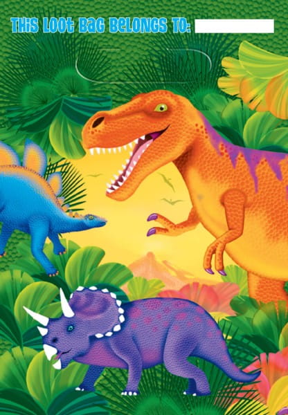 Partytüten Dinosaurier