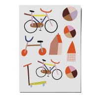 nuukk Bügelbilder Fahrrad