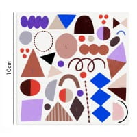 nuukk Porzellansticker Shapes