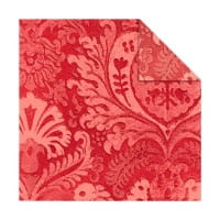 URSUS Faltblätter Designpapier rot, 120g, 15x15cm, 30Stk.