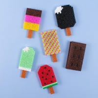 Sommer und Bügelperlen, eine tolle Kombination.