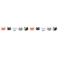 Girlande Purr-fect party