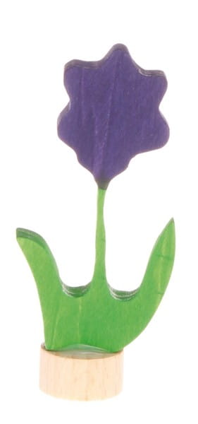 Grimm&#039;s Steckfigur lila Blume