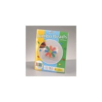 Nabbi® Jumbo Beads -Bügelperlen mit Stiftplatte, Ø 10mm 260 Stk.,Standard Mix