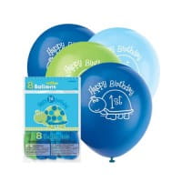 Luftballons 1. Geburtstag Junge