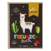 Goldbuch Freundebuch HAPPYlife Lama - A5