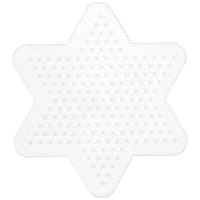 Hama Midi-Stiftplatte kl. Stern, weiß