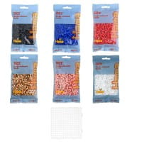 Hama Set Weihnachtsmann mit 6.000 Midi-Bügelperlen und Stiftplatte