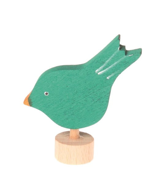 Grimm&#039;s Steckfigur pickender Vogel