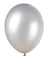 Luftballons silber