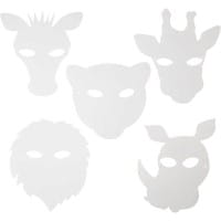Masken Safari zum Bemalen