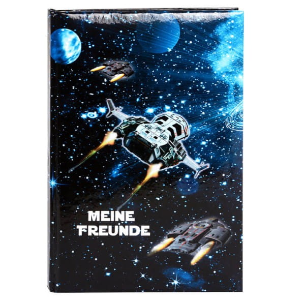 Freundebuch Raumschiff