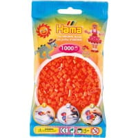 Hama Beutel mit 1000 Bügelperlen orange