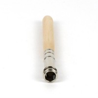 ökoNorm Stifteverlängerer 8mm, rund aus Metall/Holz - 1 Stück