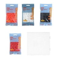 Hama Set Schneemann mit 4.000 Midi-Bügelperlen und Stiftplatte