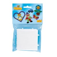 Hama Stiftplatte Kleine Multi-Platte weiß für Mini-Bügelperlen
