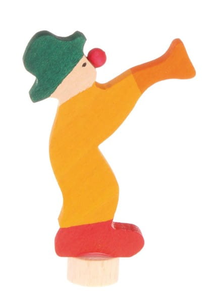 Grimm&#039;s Steckfigur Clown mit Trompete