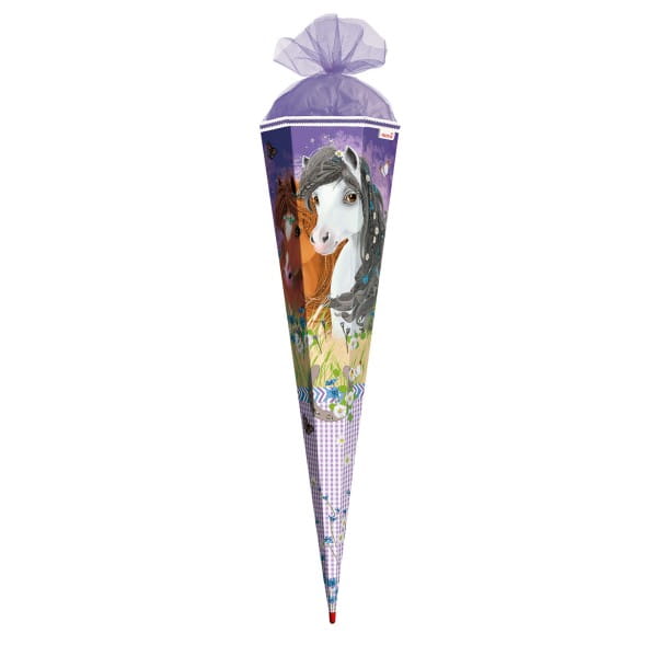 Roth Schultüte Blumenpferde