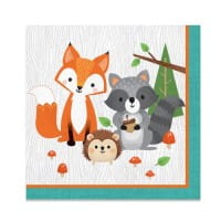 Servietten Wild one, 33 cm, 16Stk.