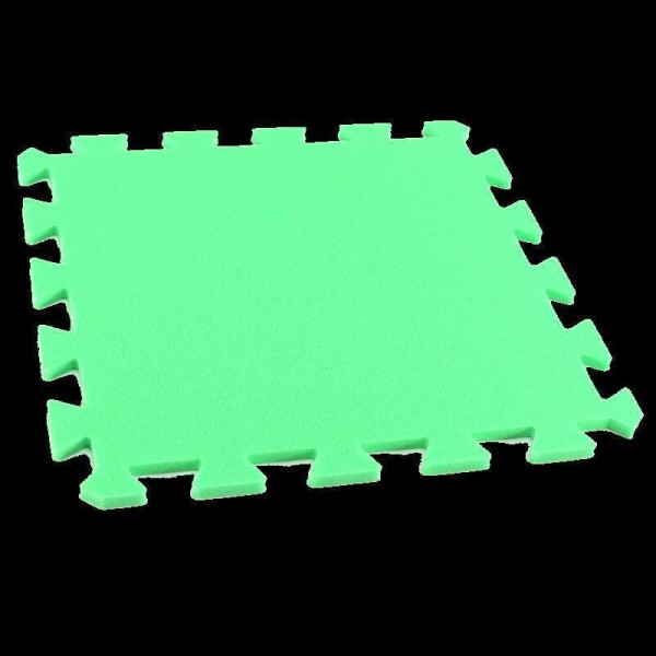 Bodenmatte Puzzlematten Einzelteile - 8 mm - grün