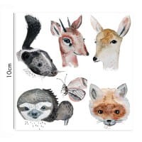 nuukk Porzellansticker Noch mehr Tiere