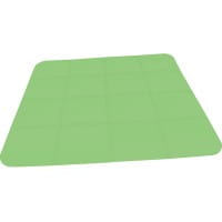 Bodenmatte Puzzlematte UNO Plus (16 Teile) - 8 mm grün