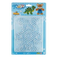 Hama Blister mit 2 Maxi-Stiftplatten, Teddy & Dino