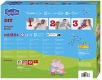 Hama Geschenkpackung Peppa Wutz groß 2 Midi-Bügelperlen