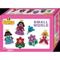 Hama Geschenkpackung Kleine Welt, Blume/Prinzessin, Midi-Bügelperlen