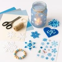 Bastelspaß im Winter: Schneeflocken, Laternen & kleine Geschenke