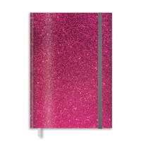 Roth Timer Pink Glitter A6, Glittereffekt