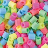 Nabbi®Jumbo Beads Bügelperlen Ø 10mm, 2.400 Stk., Pastell Mix