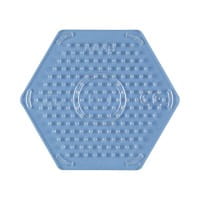 Hama Midi-Stiftplatte kl. Sechseck, transparent