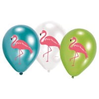 Luftballons Flamingo