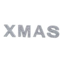 Doodleart Weihnachten Buchstaben "XMAS"