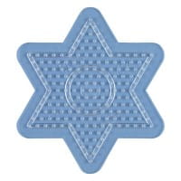 Hama Midi-Stiftplatte kl. Stern, transparent