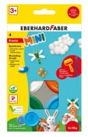 Eberhard Faber Spielknete Sonderfarben 50g 4er Set