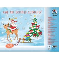 URSUS Wand-und Fensterbild Weihnachten